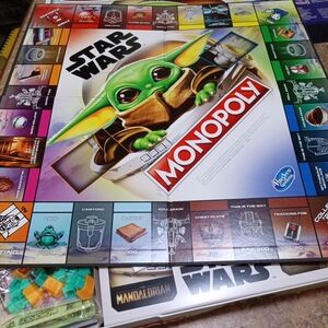 Hasbro Star Wars Monopoly with Green Baby Yoda
